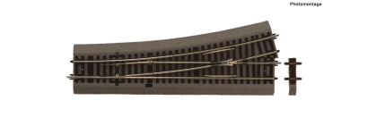 Roco 42534 - H0 - Weiche links Wl, 15°, 230 mm - Überarbeitet